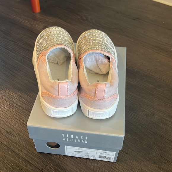 Stuart Weitzman - Vance Glitz toddler girls size 10 NIB shoes - Picture 3 of 5